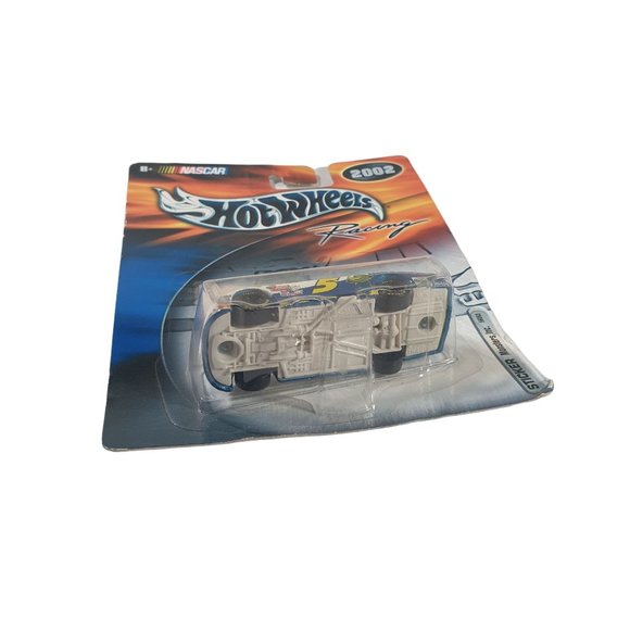 Hot Wheels Racing 2002 Monsters Inc Sticker 5 Nascar Collector Mattel BOX WEAR - Picture 3 of 4